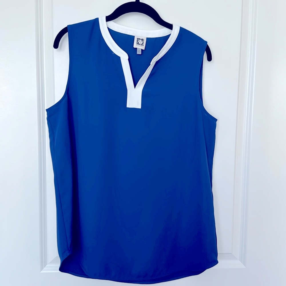 Anne Klein Sleeveless Blouse - Size M